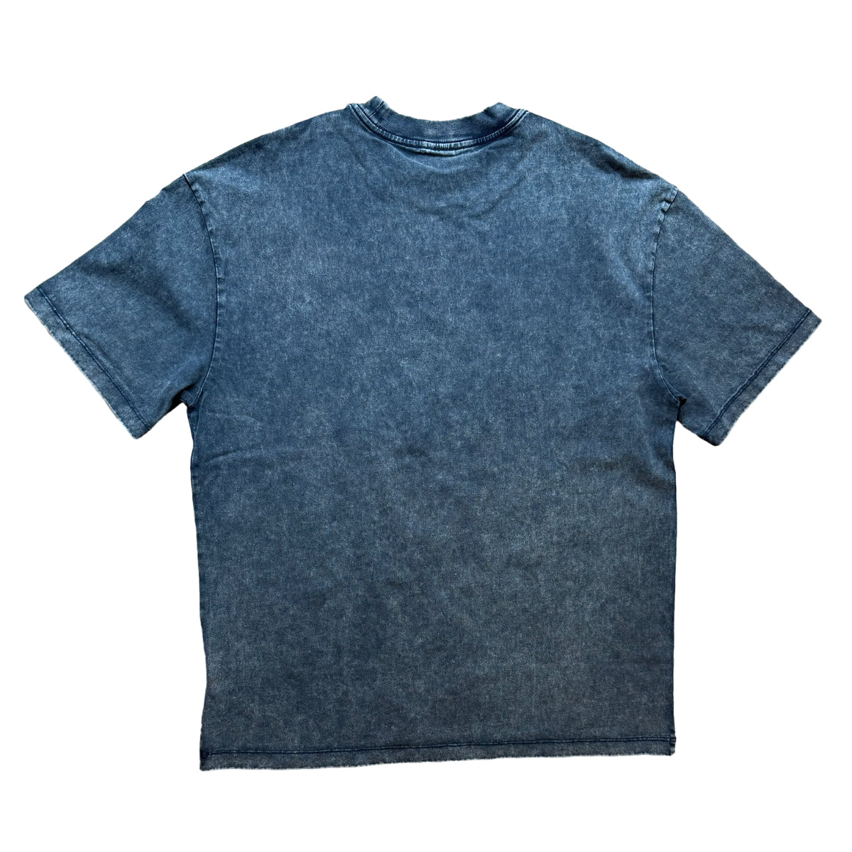 Capri Tee - Denim Blue / White