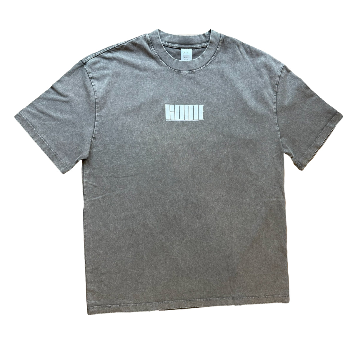 Capri Tee - Ash / White