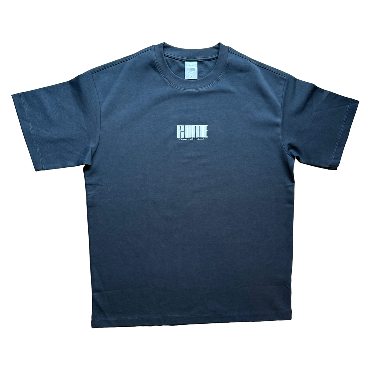 Royale Tee - Midnight Blue / White