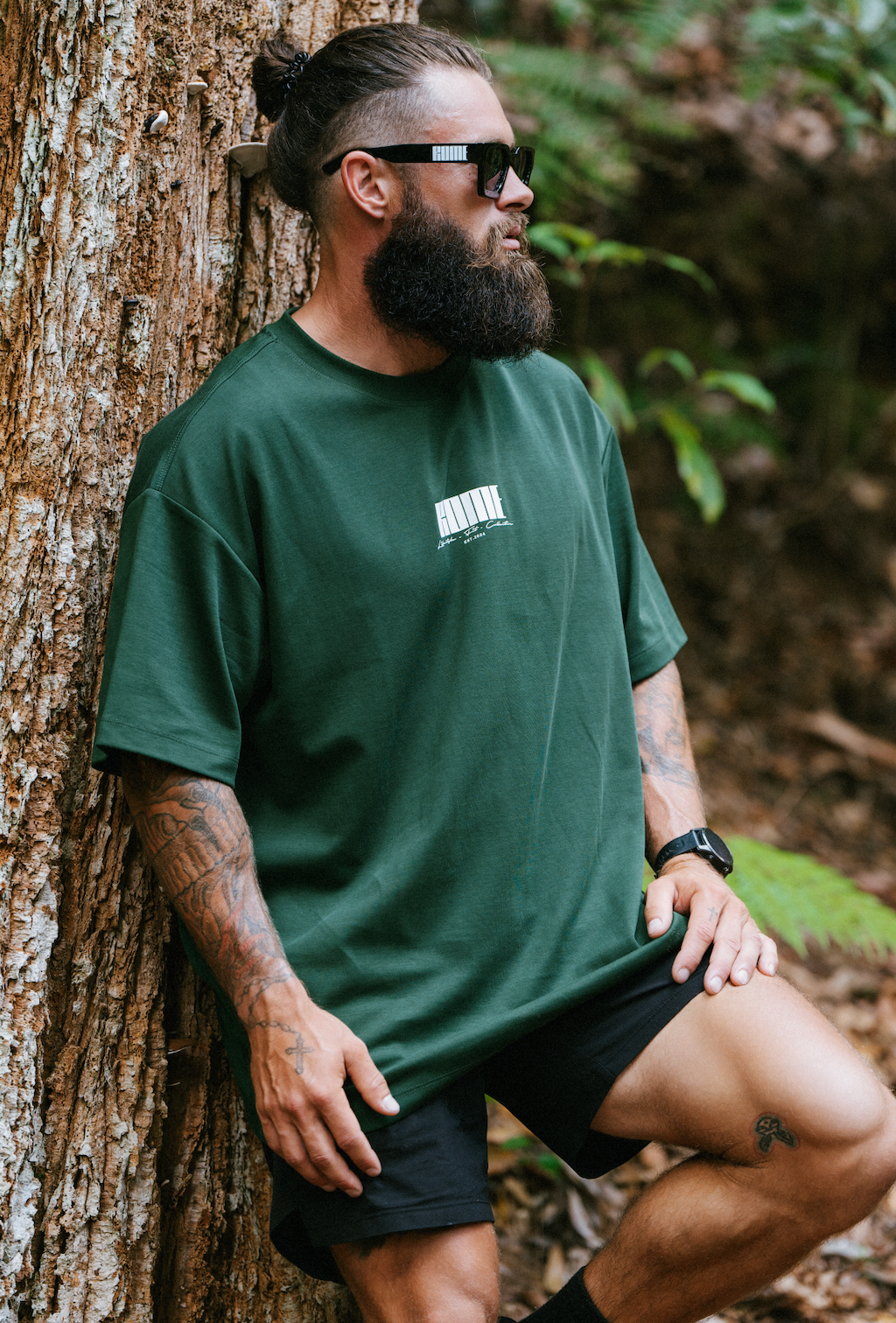 Royale Tee - Forest Green