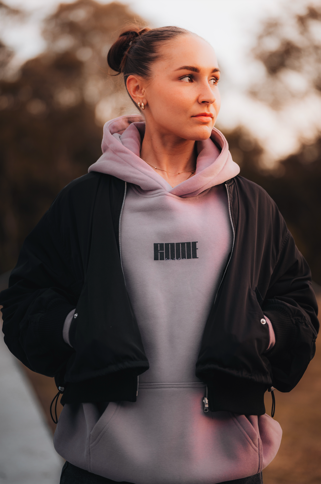 Lombardi Hood - Plum